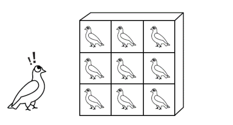 알고리즘 – 비둘기 집의 원리 (Pigeonhole Principle)